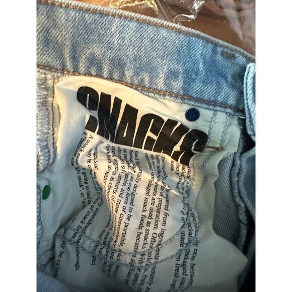 Mother Busted Knee Straight Jeans SIZE 24 The Tippy Top Sweet Tooth Rigid Denim - Picture 4 of 10